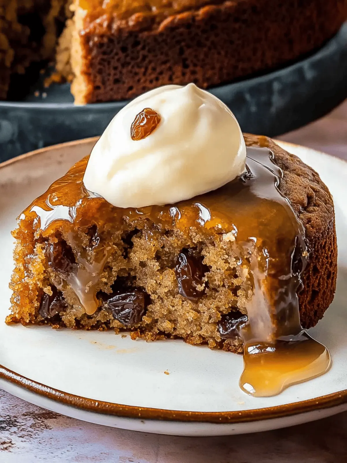 Irresistible Date Cake with Toffee Sauce to Impress Anyone Date Cake