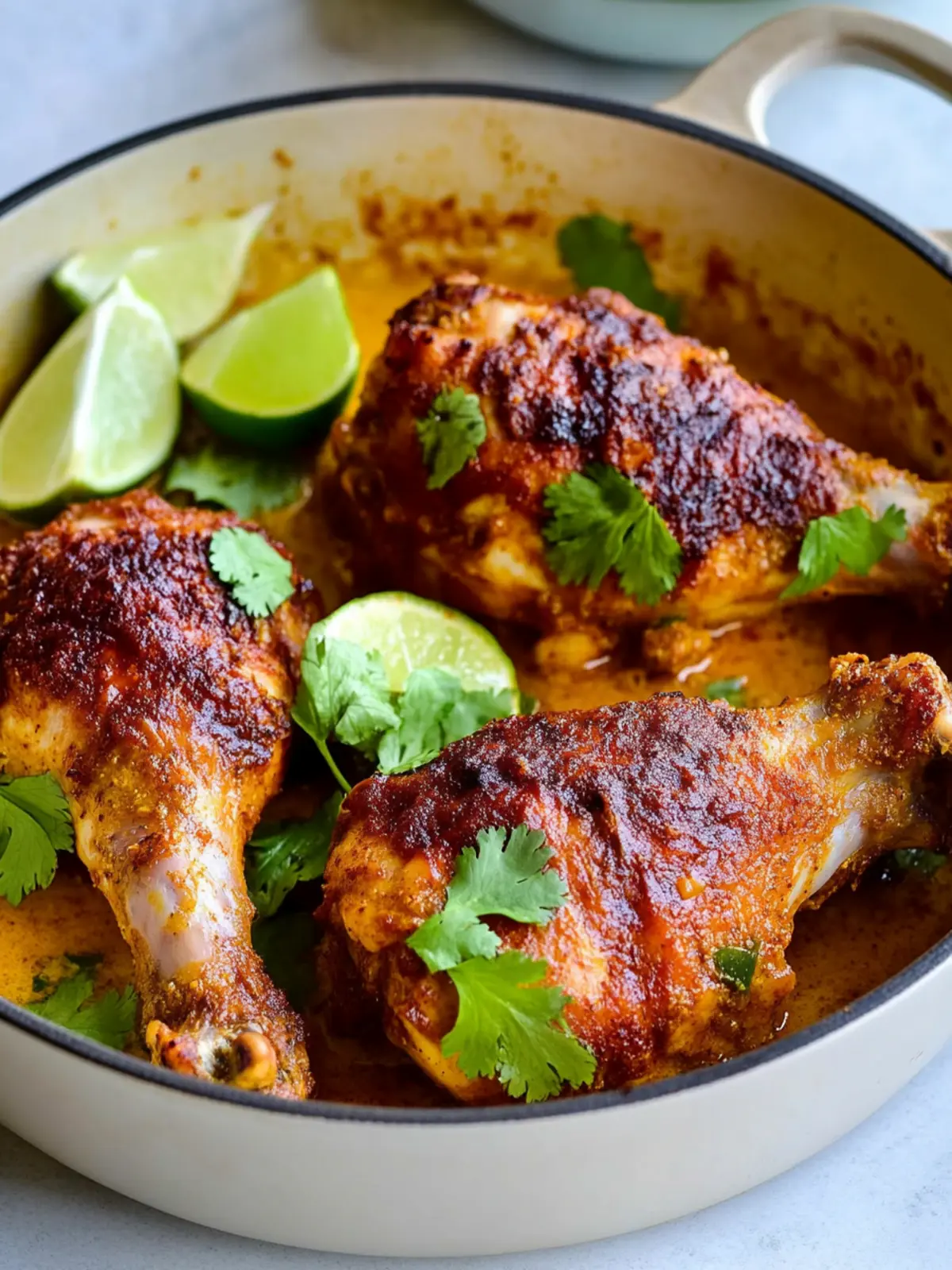 Curry Braised Chicken Legs