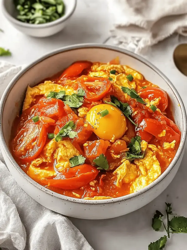 Chinese Tomato Egg Stir Fry