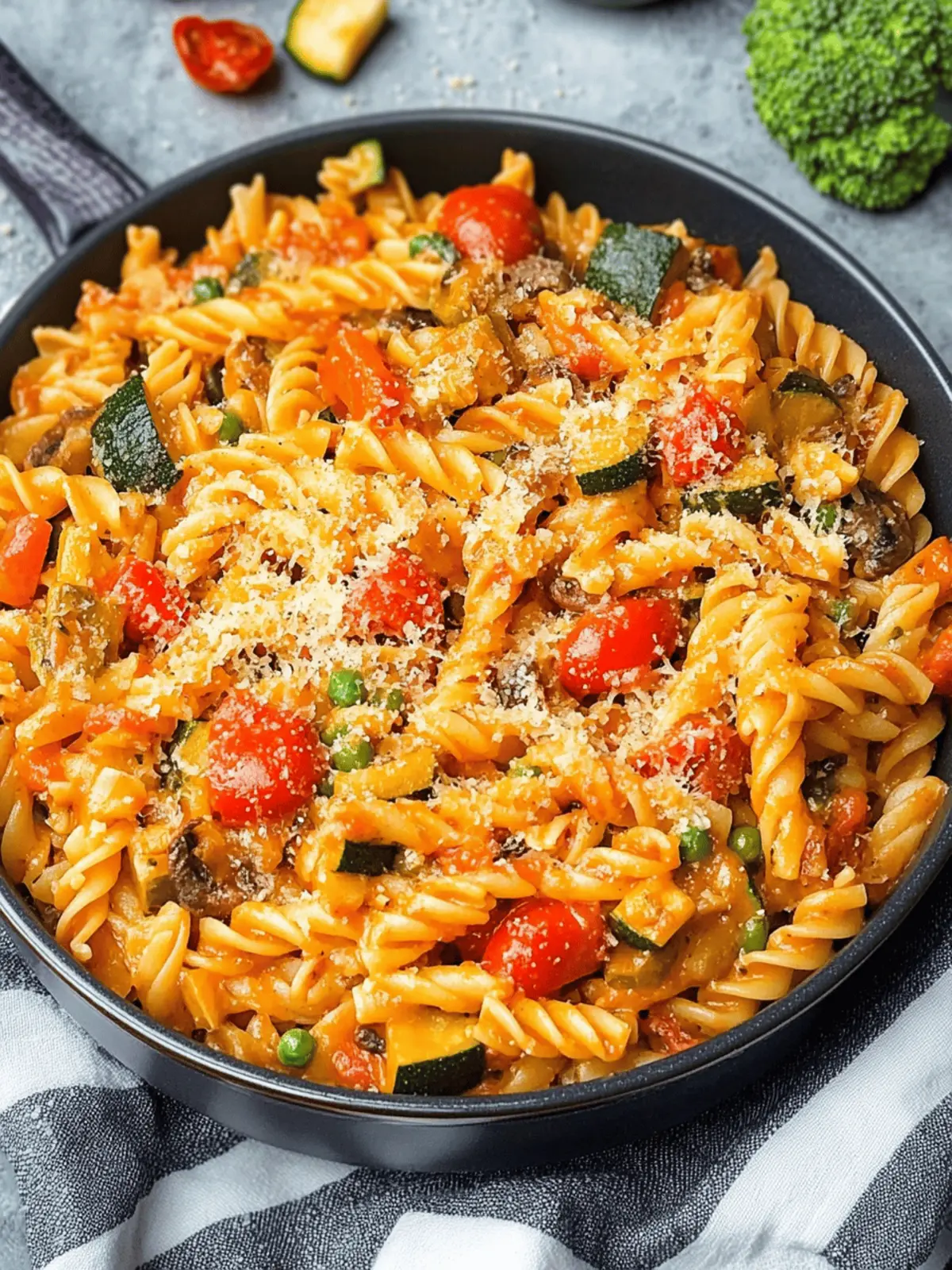 One-Pot Veggie Pasta