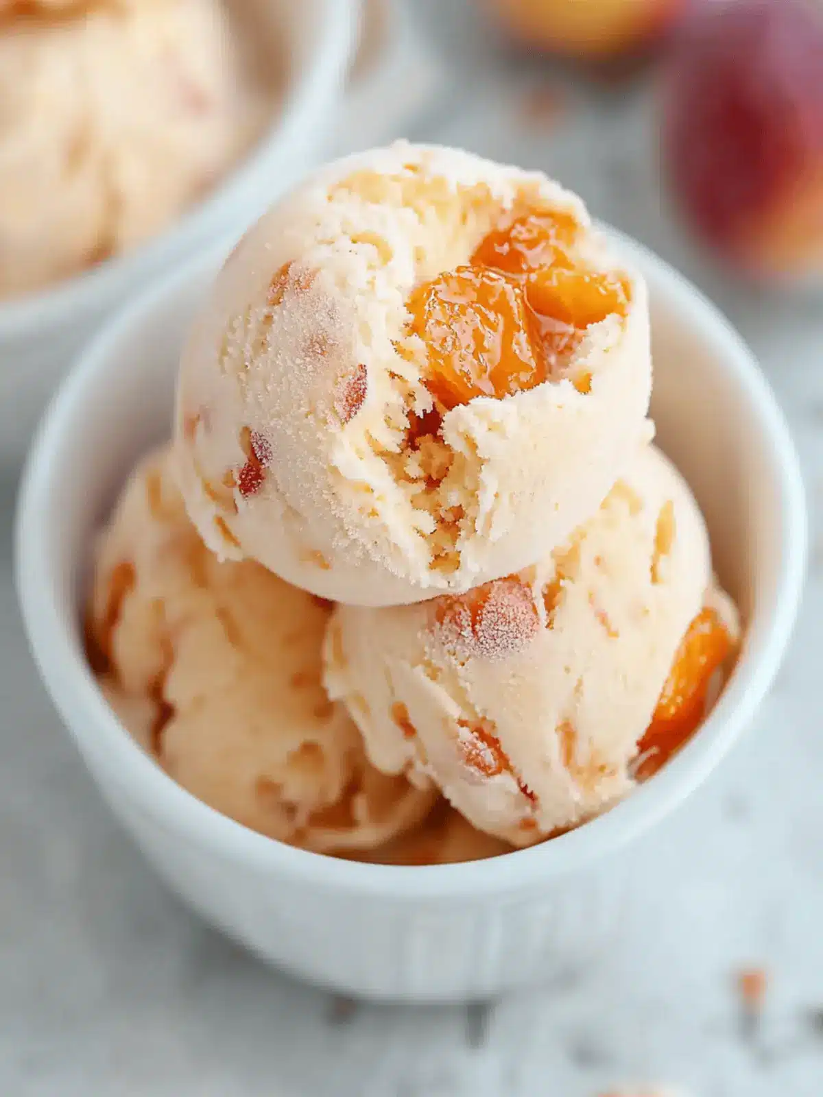 Creamy Apricot Ice Cream: Refreshing Summer Bliss Awaits Apricot Ice Cream