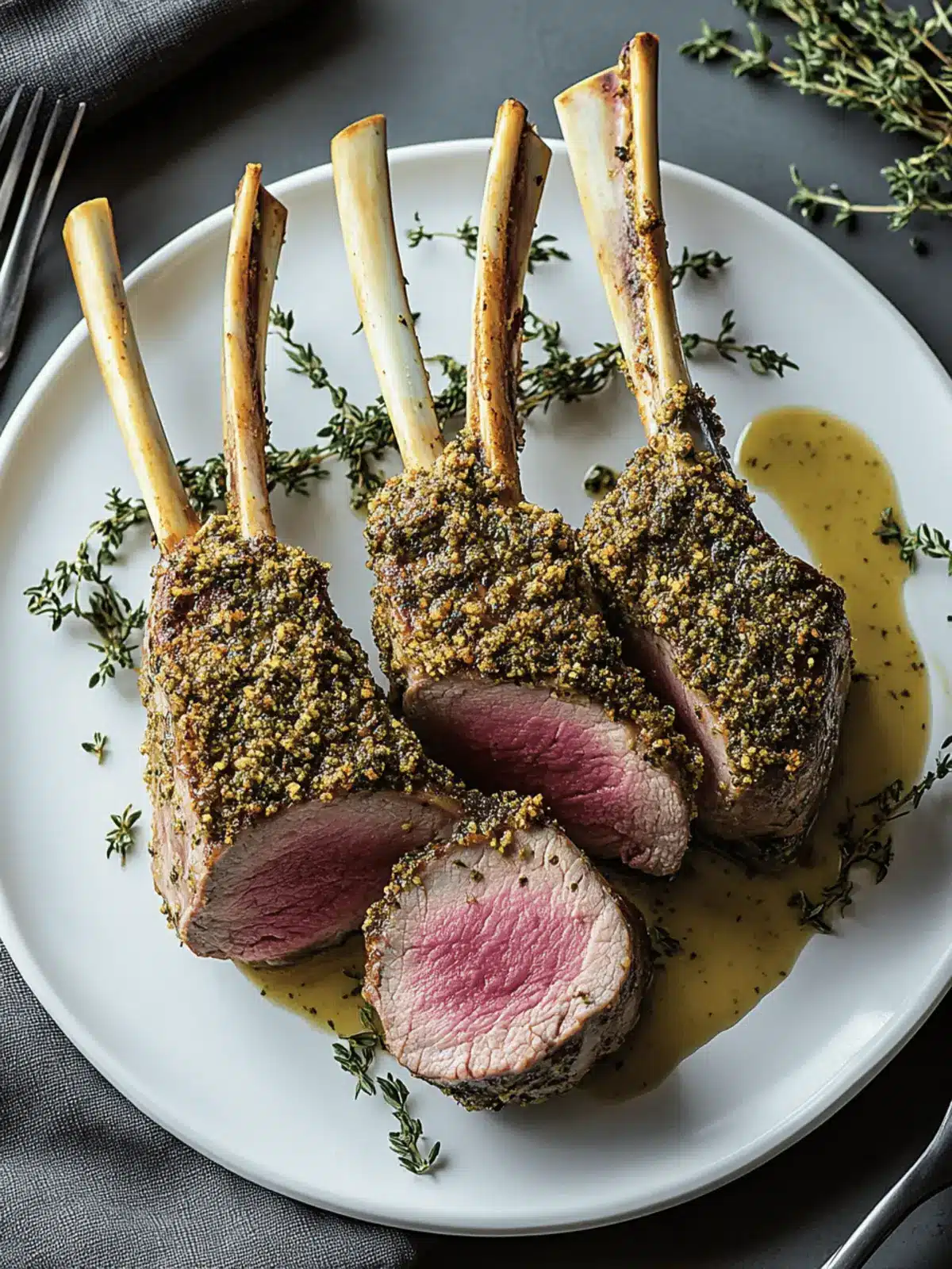 Herb Crusted Lamb Rack