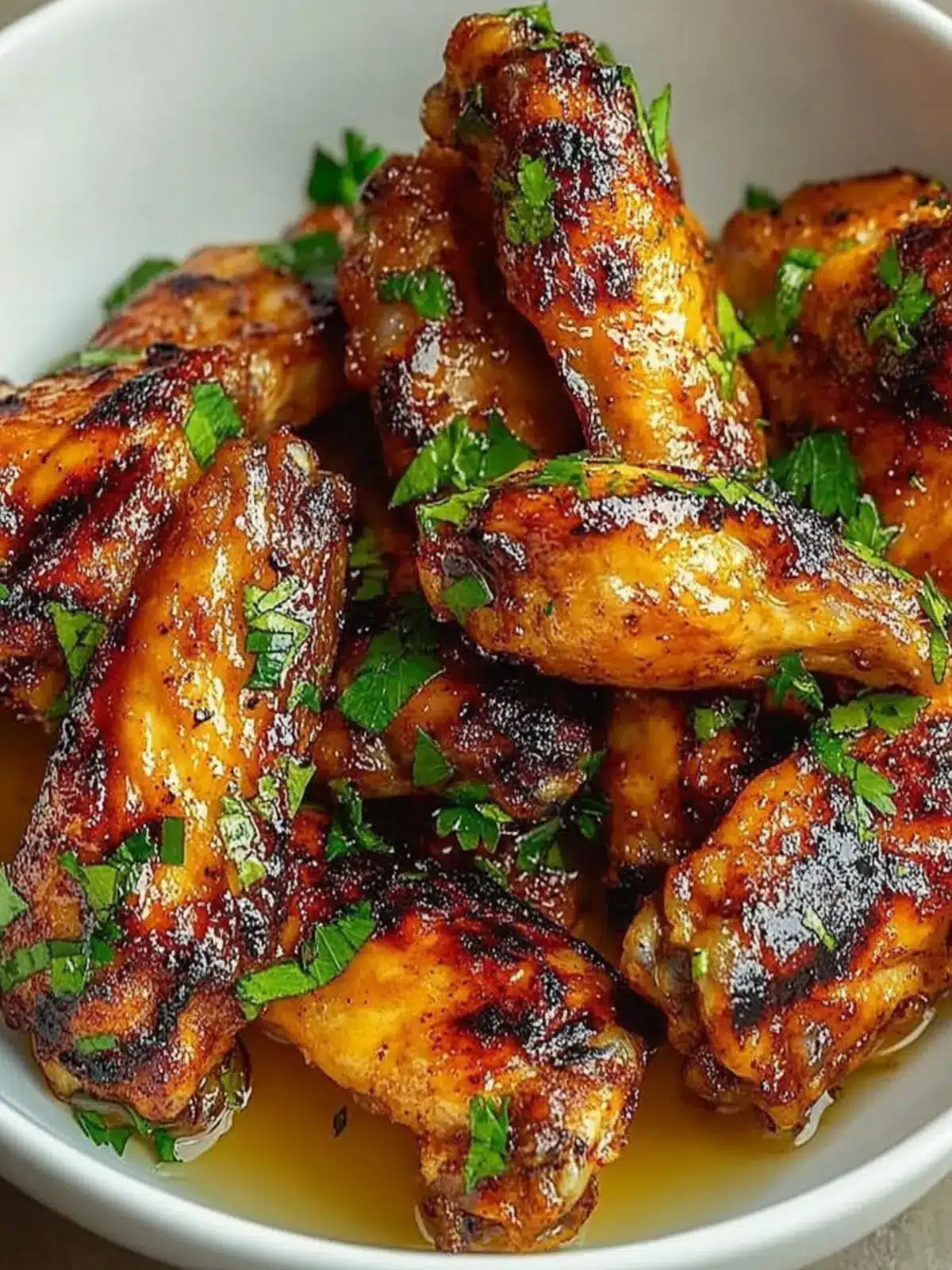 Cajun Garlic Chicken Wings