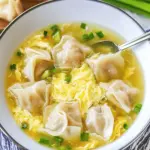 Warm Up with Homemade Wonton Egg Drop Soup Delight Wonton Egg Drop Soup