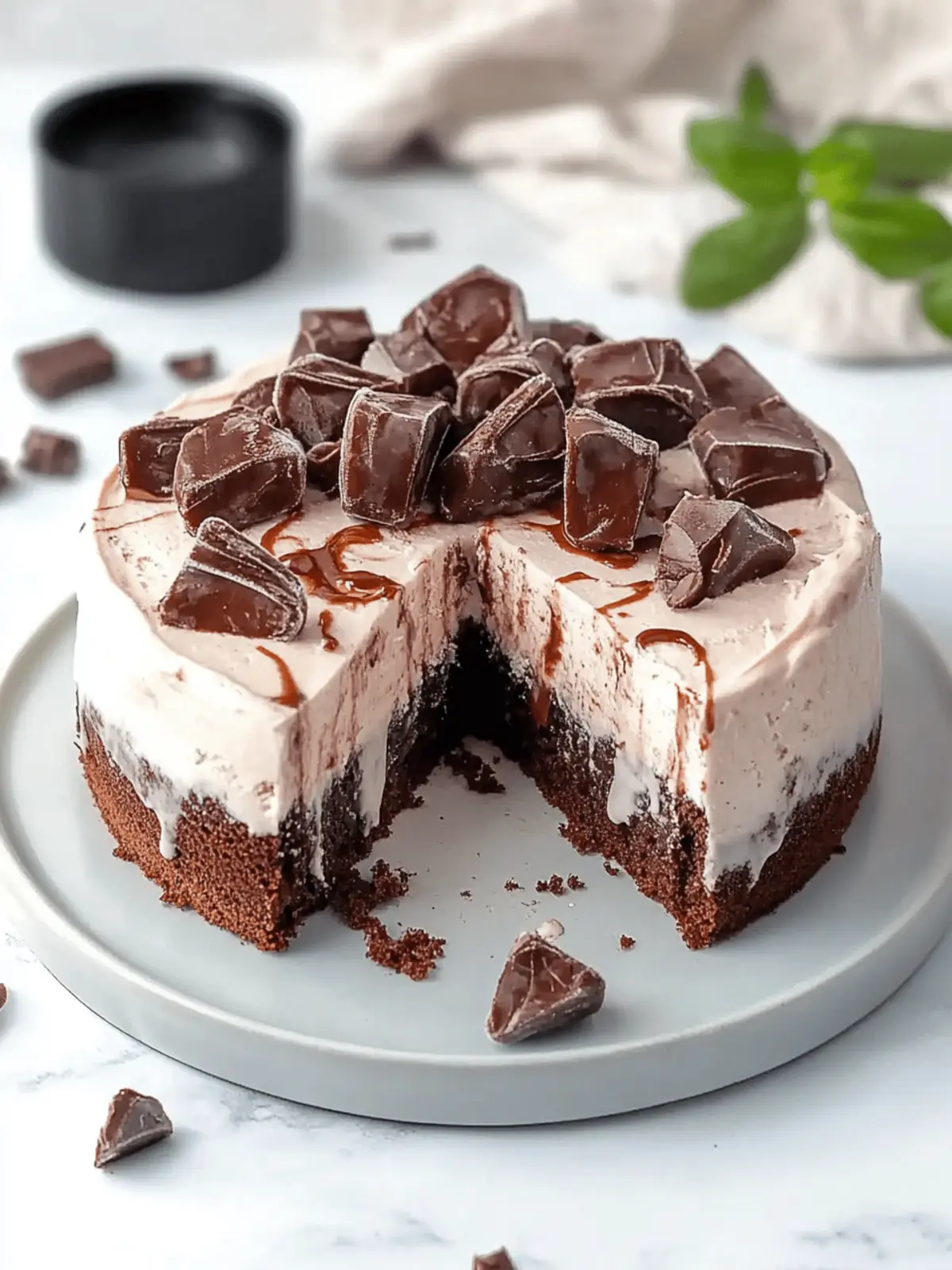 Brownie Ice Cream Cake Bliss: Your Ultimate Summer Treat Brownie Ice Cream Cake