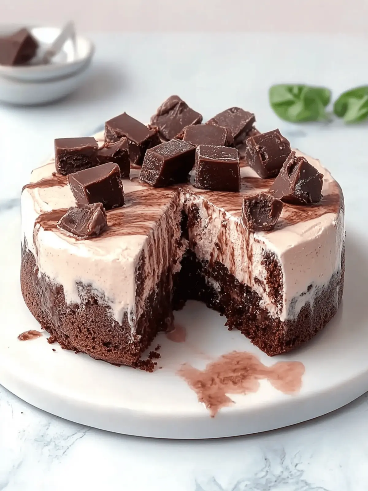 Brownie Ice Cream Cake Bliss: Your Ultimate Summer Treat Brownie Ice Cream Cake