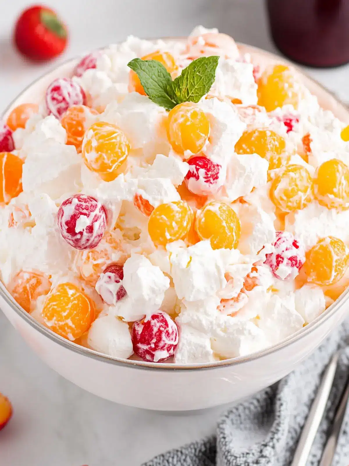 Delicious Ambrosia Salad: A Sweet Twist on a Classic Treat Ambrosia Salad
