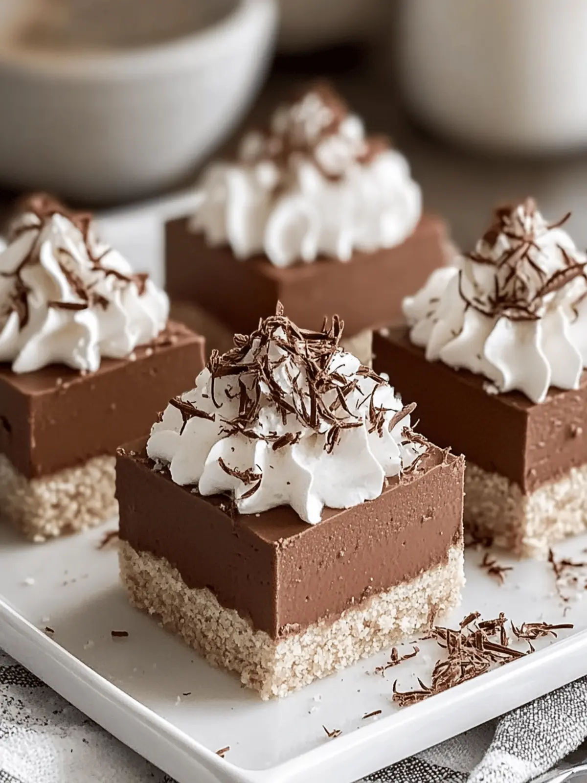 Decadent French Silk Pie Bars You Need to Try Today French Silk Pie Bars