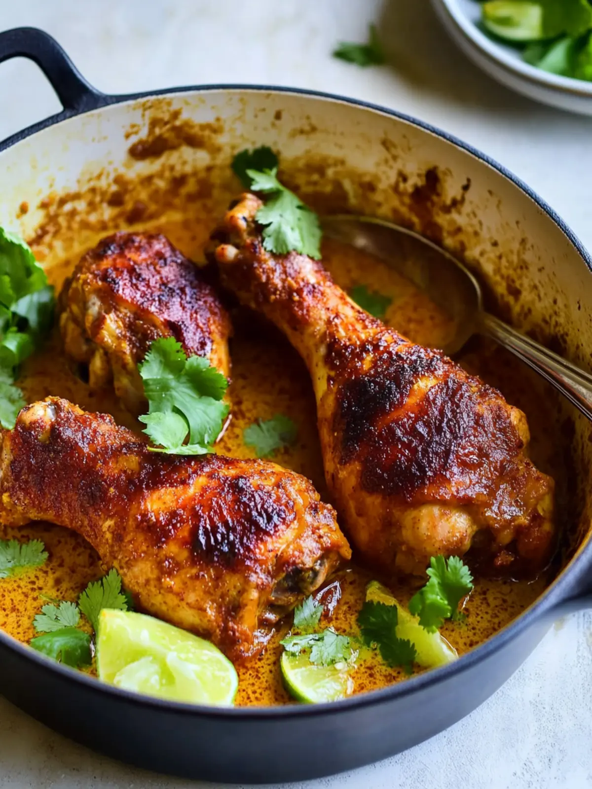 Curry Braised Chicken Legs