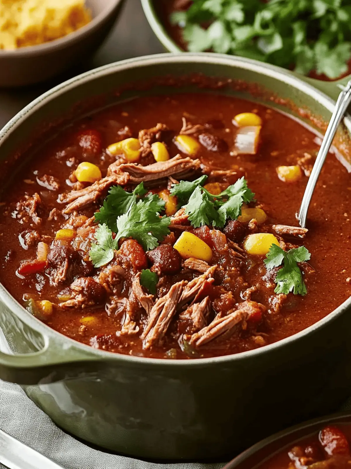 Leftover Brisket Chili