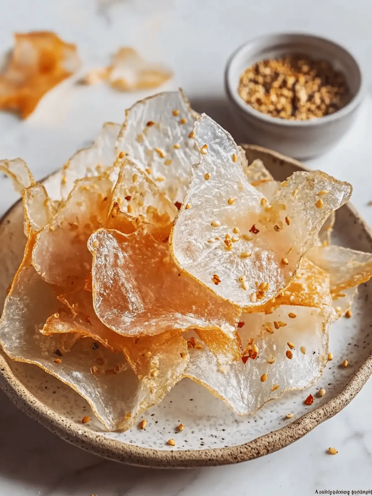 Rice Paper Chips