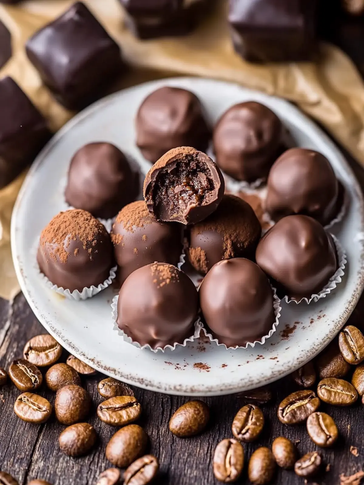 Espresso Chocolate Truffles