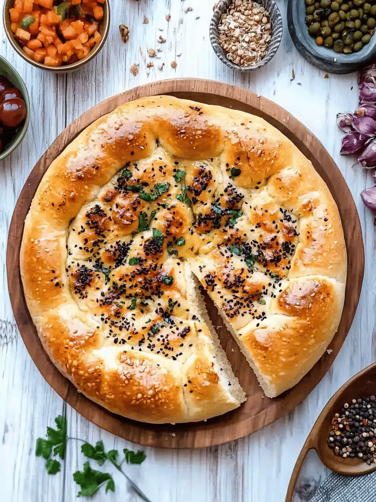 Mouthwatering Turkish Bread: Easy Recipe for Fresh Flavor Turkish Bread