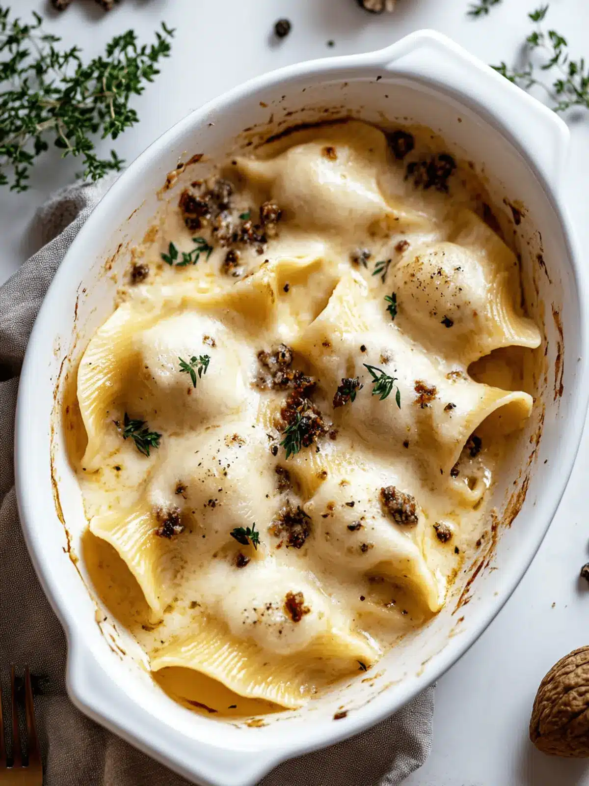 Delicious Christmas Stuffed Pasta Shells For Cozy Gatherings Christmas Stuffed Pasta