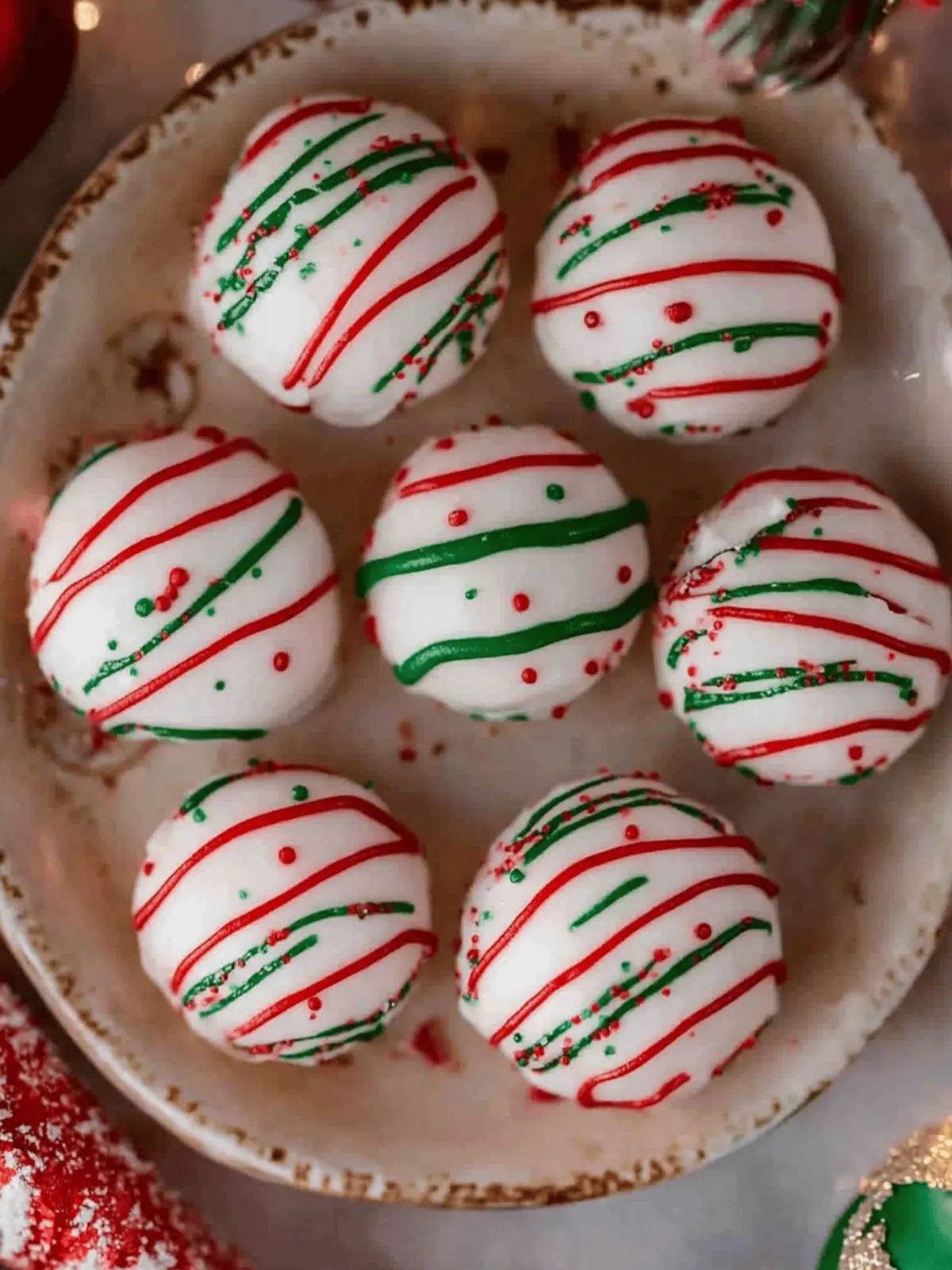 Little Debbie Christmas Tree Cake Truffles