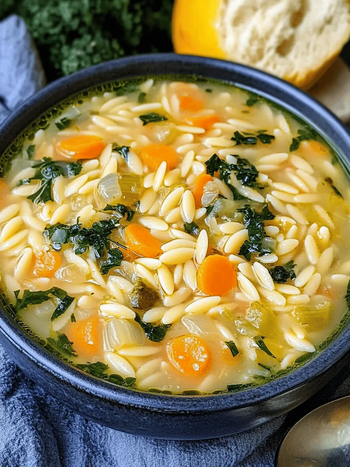 Orzo Vegetable Soup