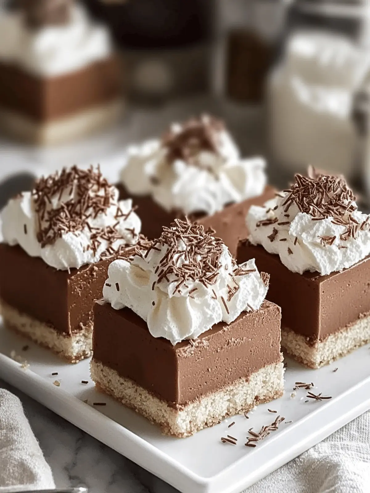 Decadent French Silk Pie Bars You Need to Try Today French Silk Pie Bars