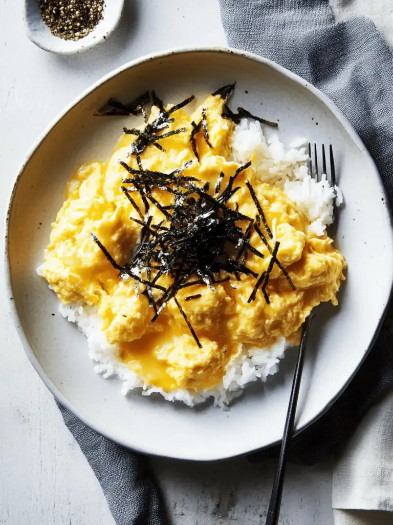 Japanese-Style Scrambled Eggs