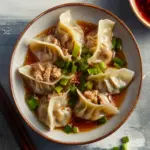 Chinese Beef Dumplings with Celery