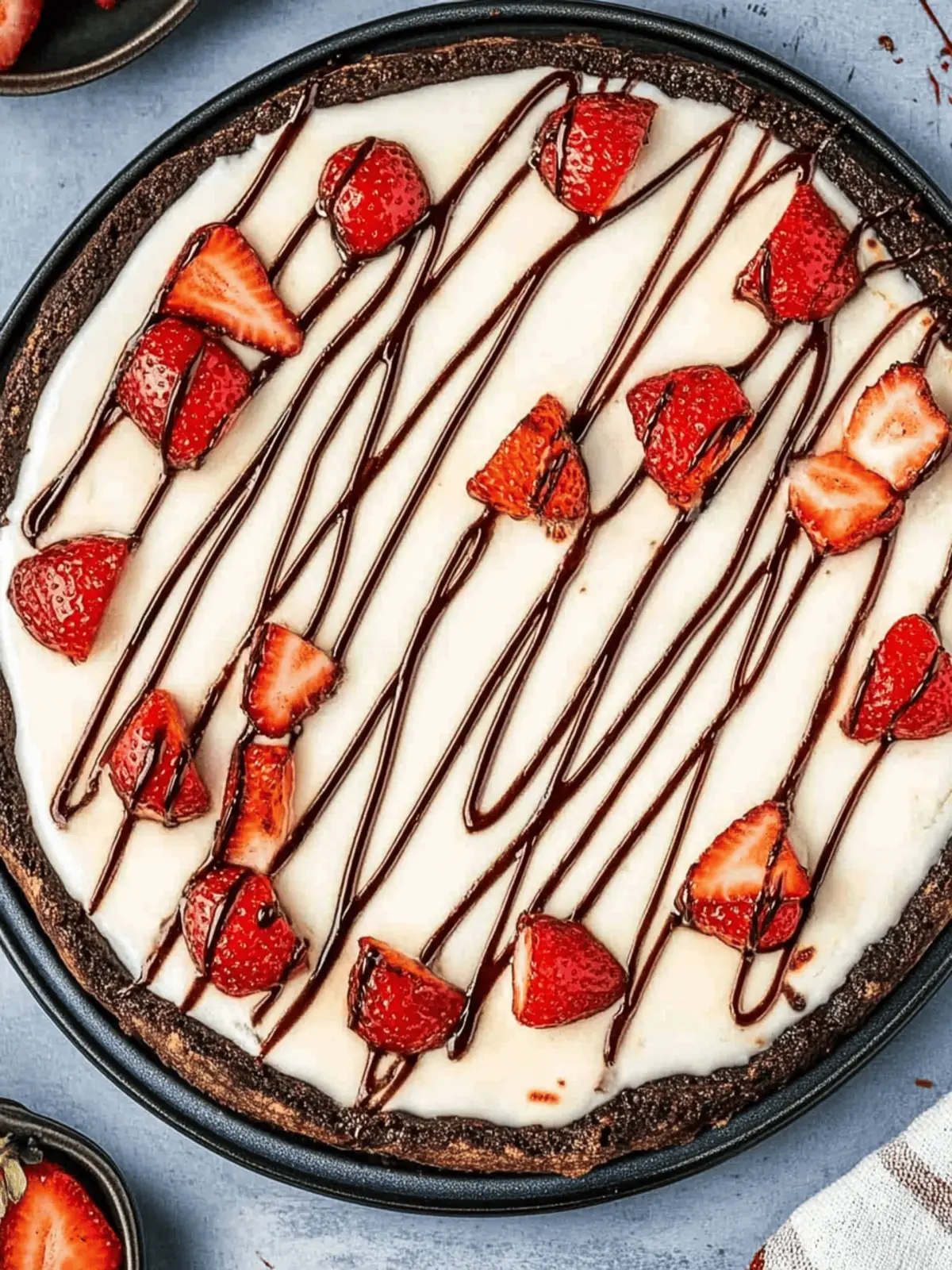 Brownie Pizza