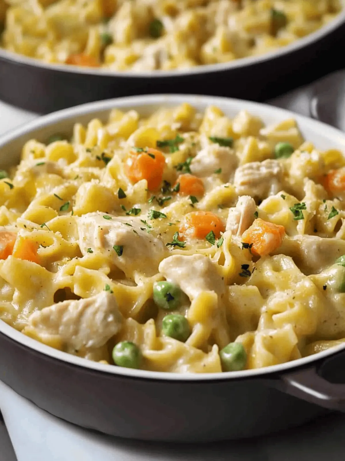 Chicken Pot Pie Pasta