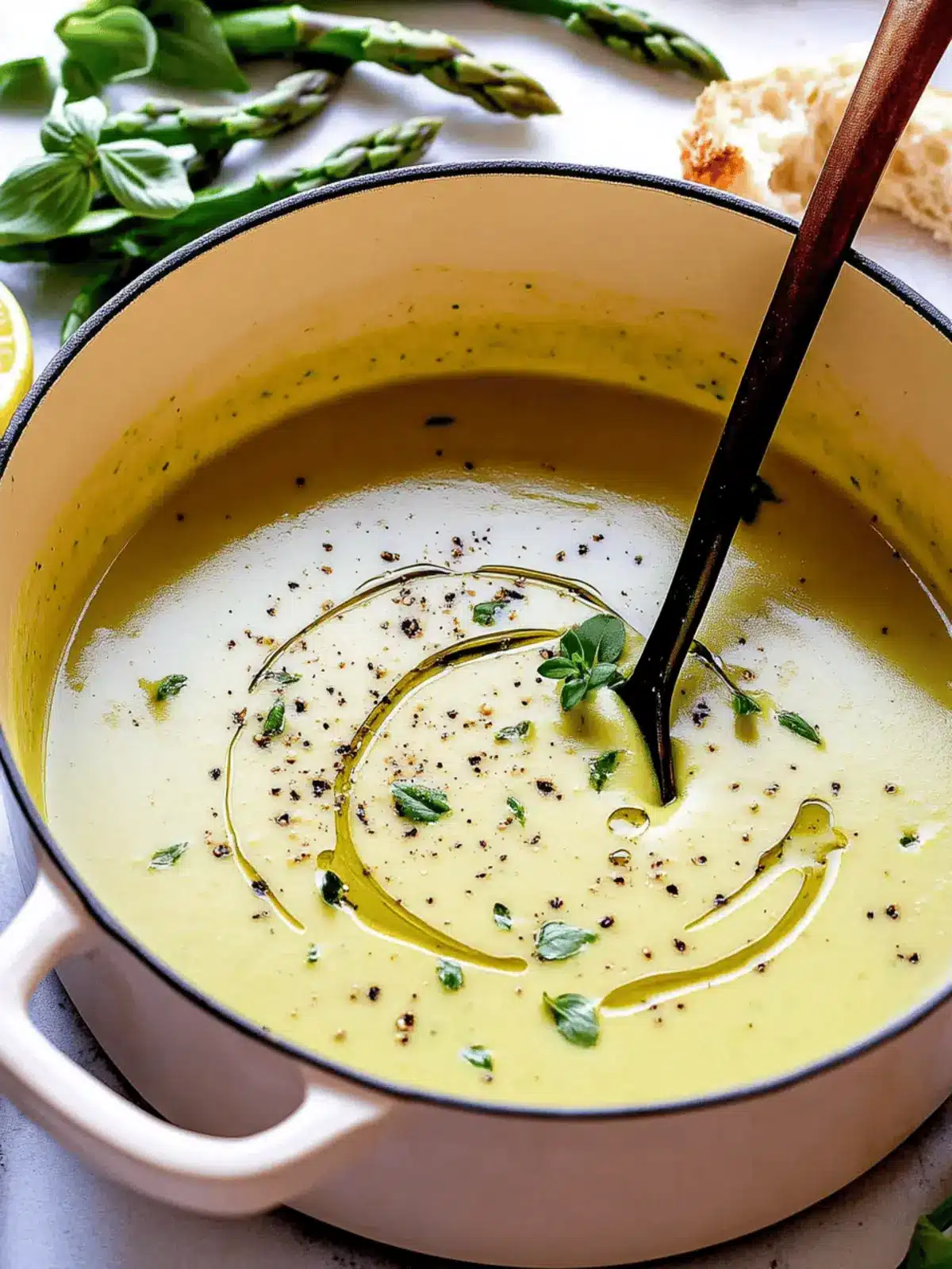 Cream of Asparagus Soup