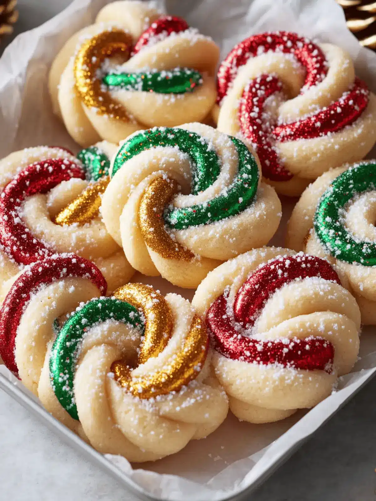 Twisted Christmas Cookies