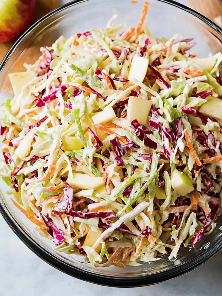 Apple Coleslaw Salad