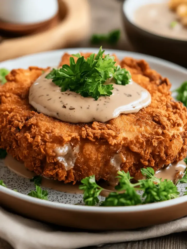 Keto Chicken Fried Steak