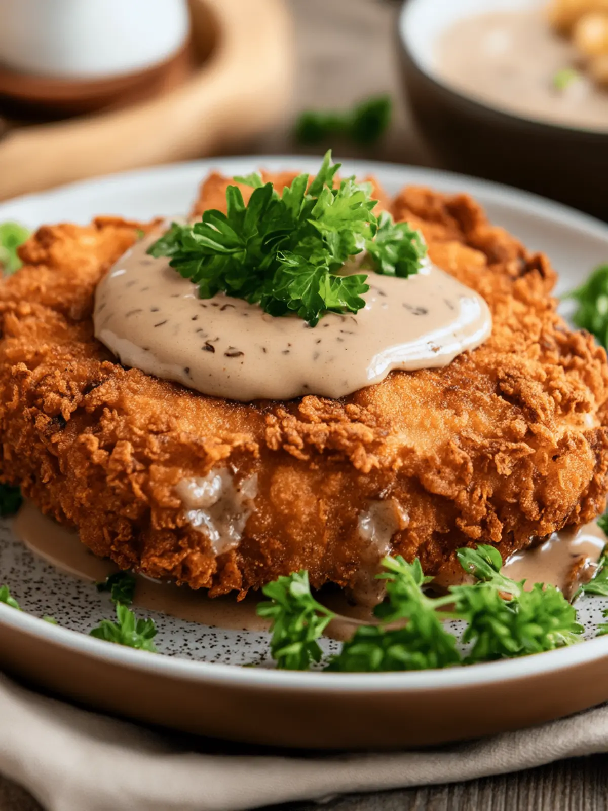Keto Chicken Fried Steak