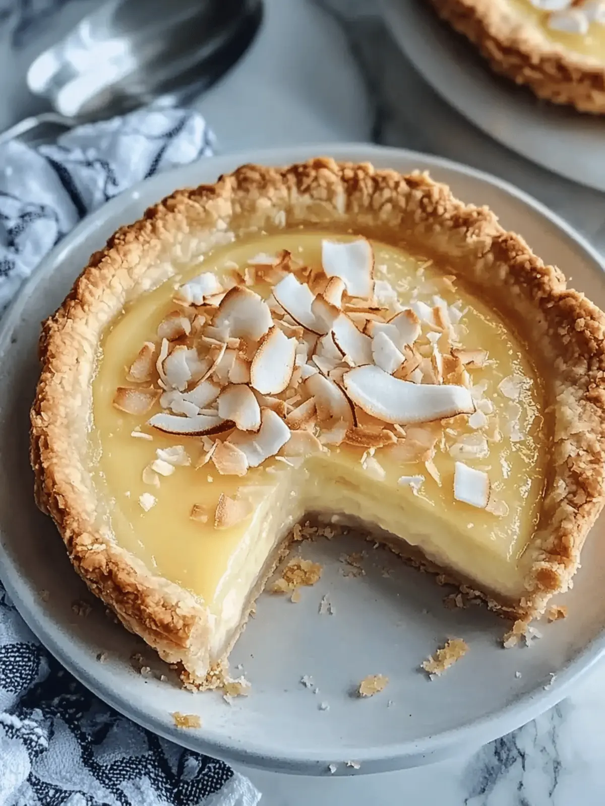 Coconut Custard Pie
