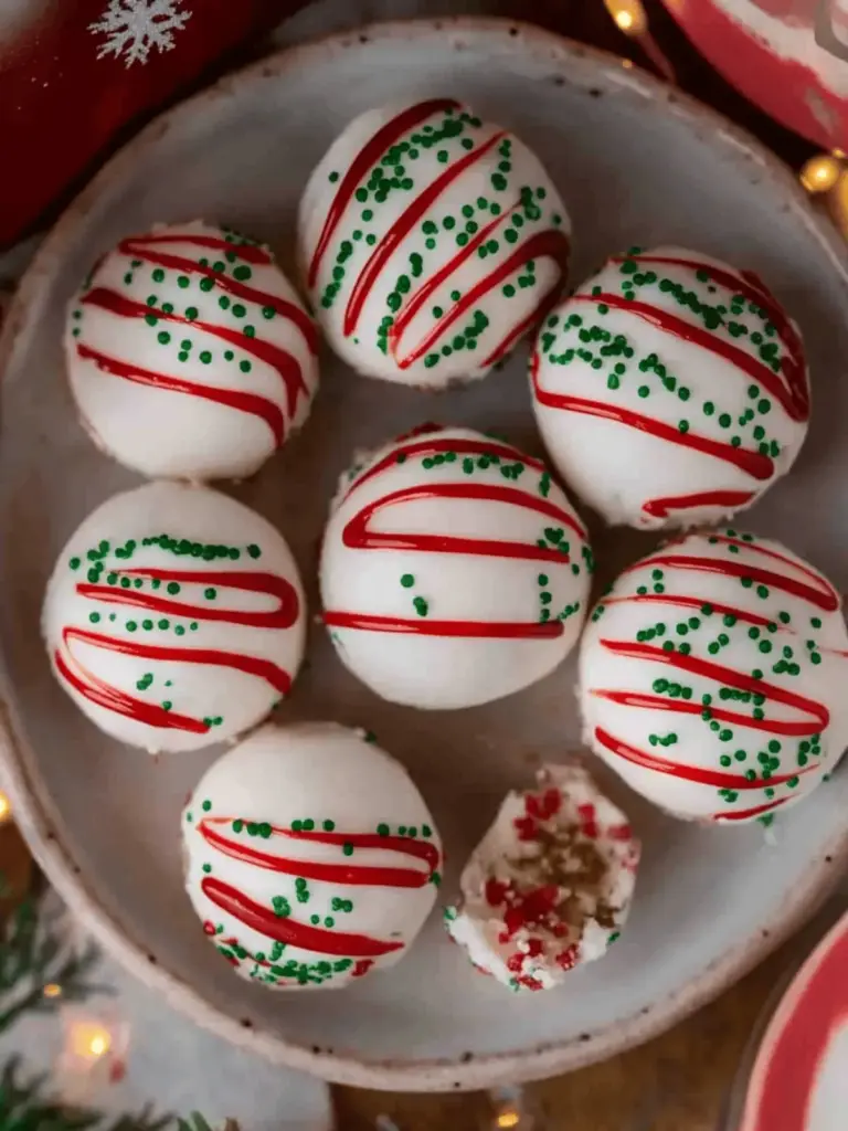 Little Debbie Christmas Tree Cake Truffles
