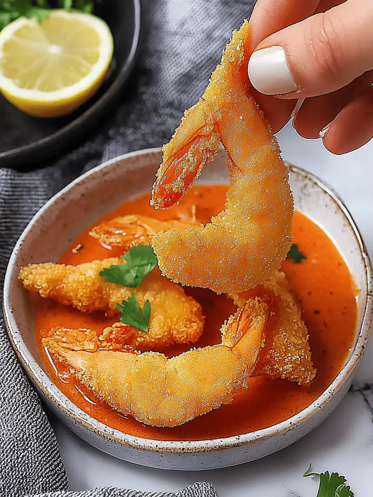 King Prawn Butterfly