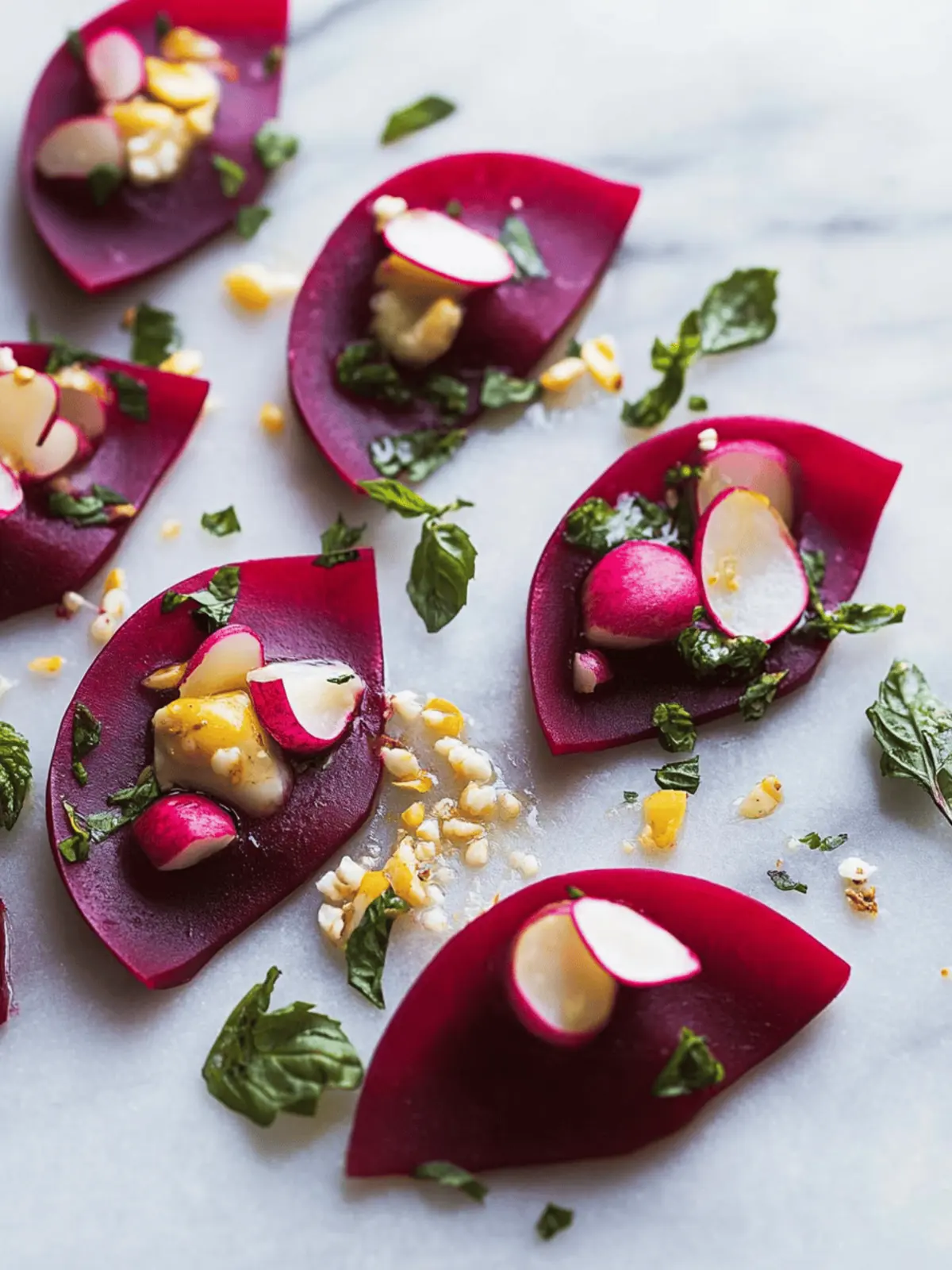 Raw Beet Ravioli with Vegan Cashew Cheese