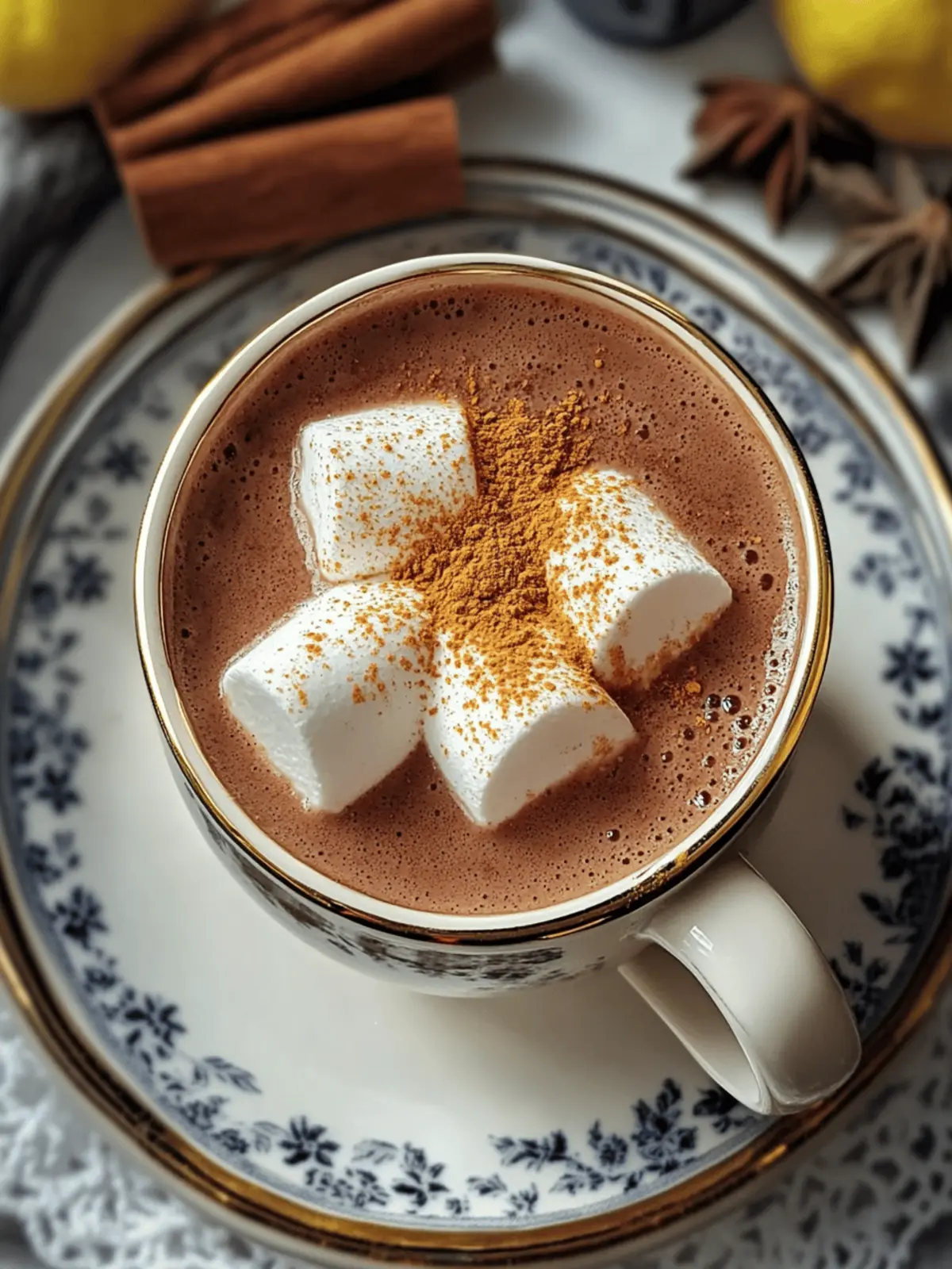 Spiced Hot Cocoa Anti-Inflammatory Drink