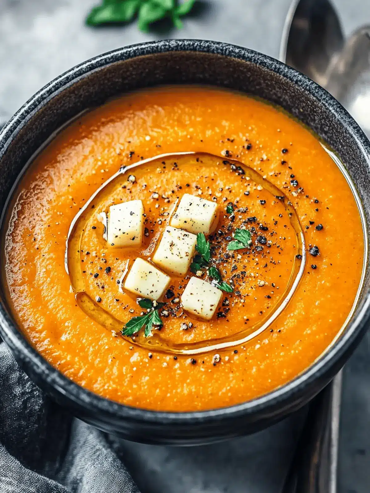 Irresistibly Creamy Roasted Carrot Soup That Comforts You Roasted Carrot Soup