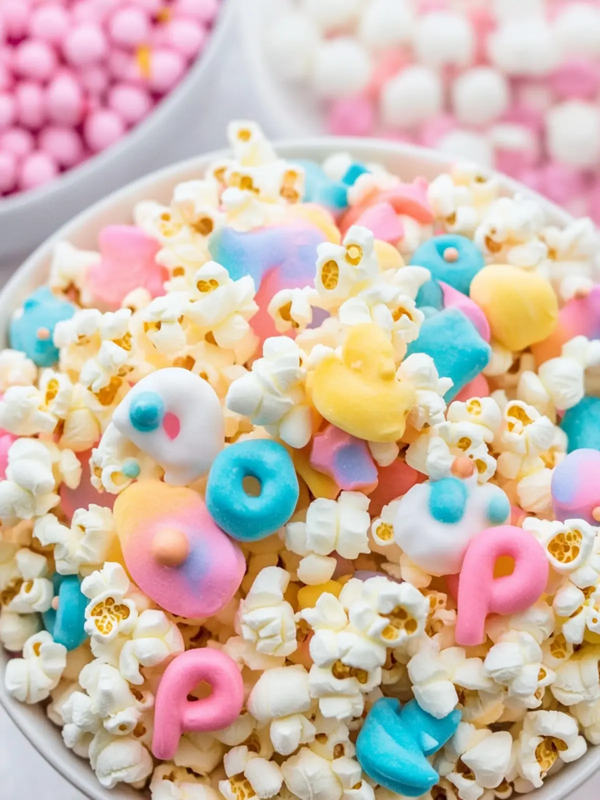 Delightful Unicorn Marshmallow Popcorn for Colorful Snacking Fun Unicorn Marshmallow Popcorn