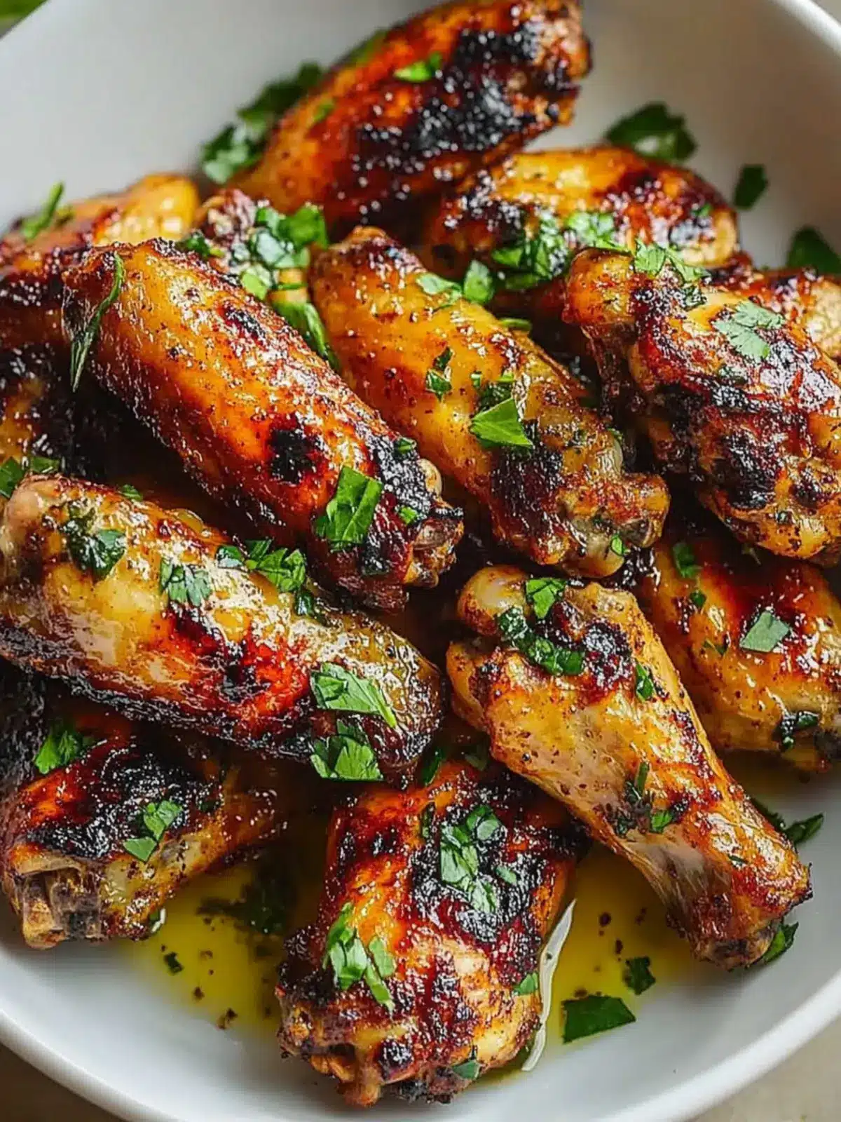 Cajun Garlic Chicken Wings