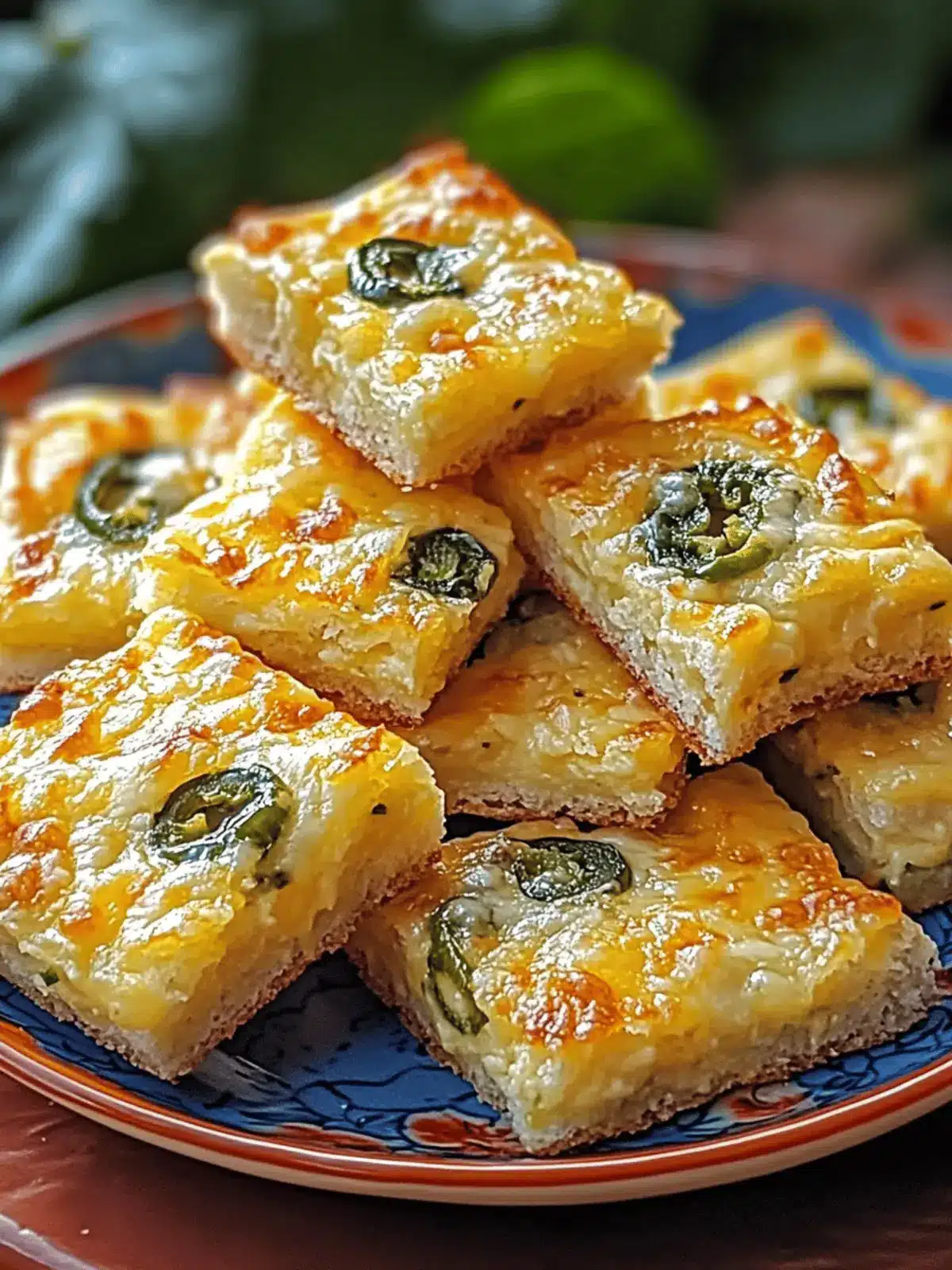 Jalapeño Cheese Squares