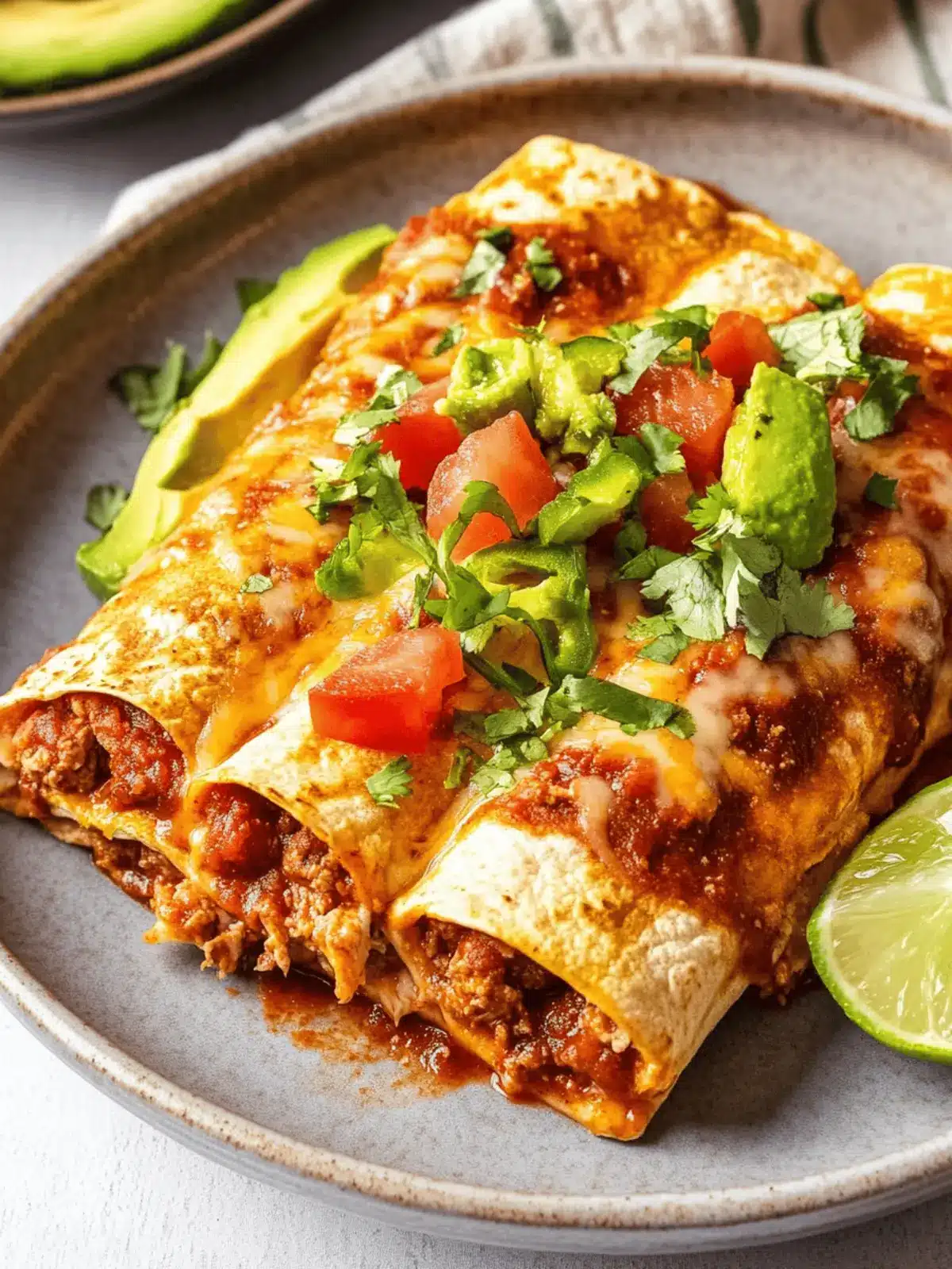 Steak Enchiladas