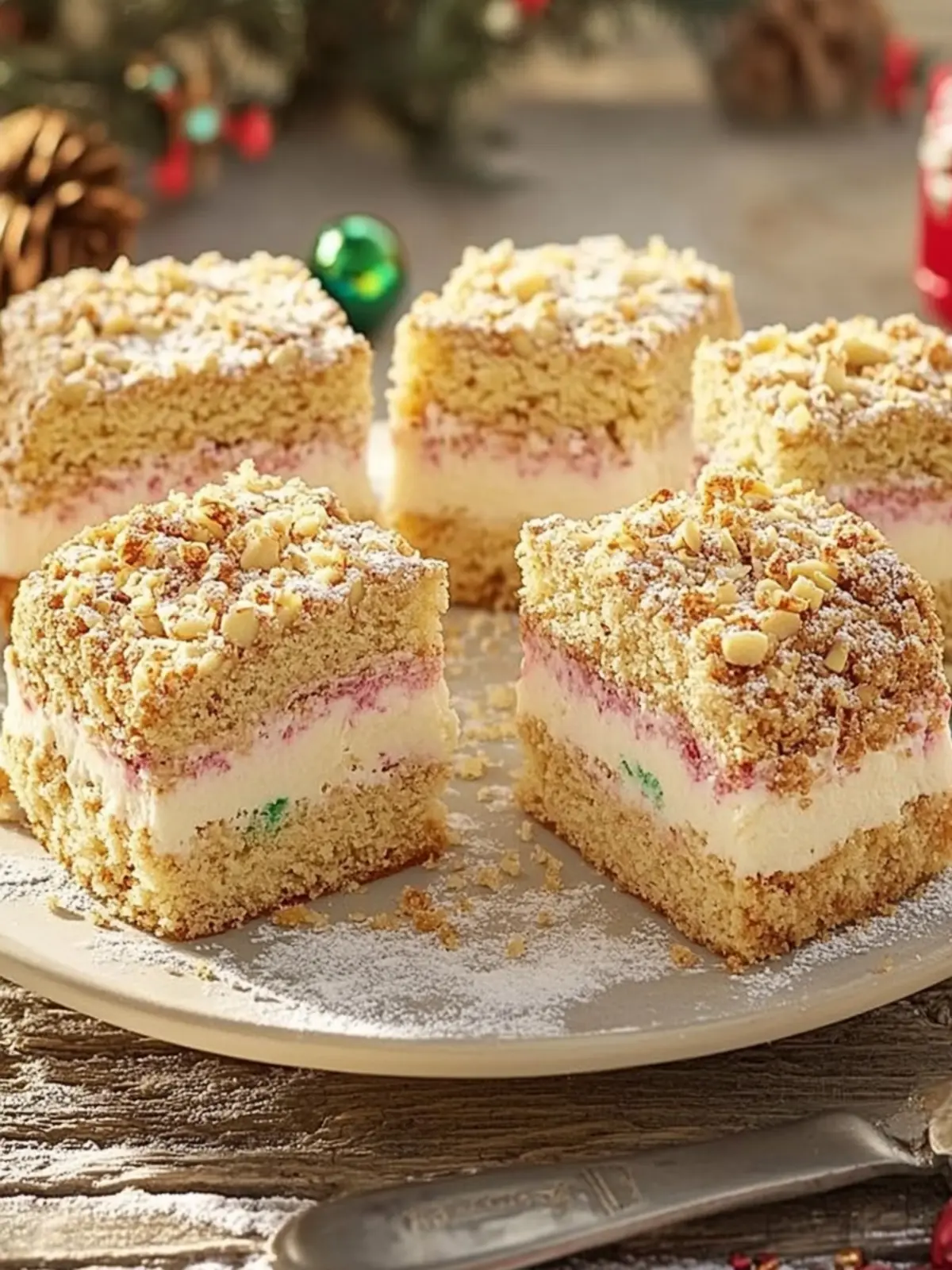 Holiday Almond Crunch Cake