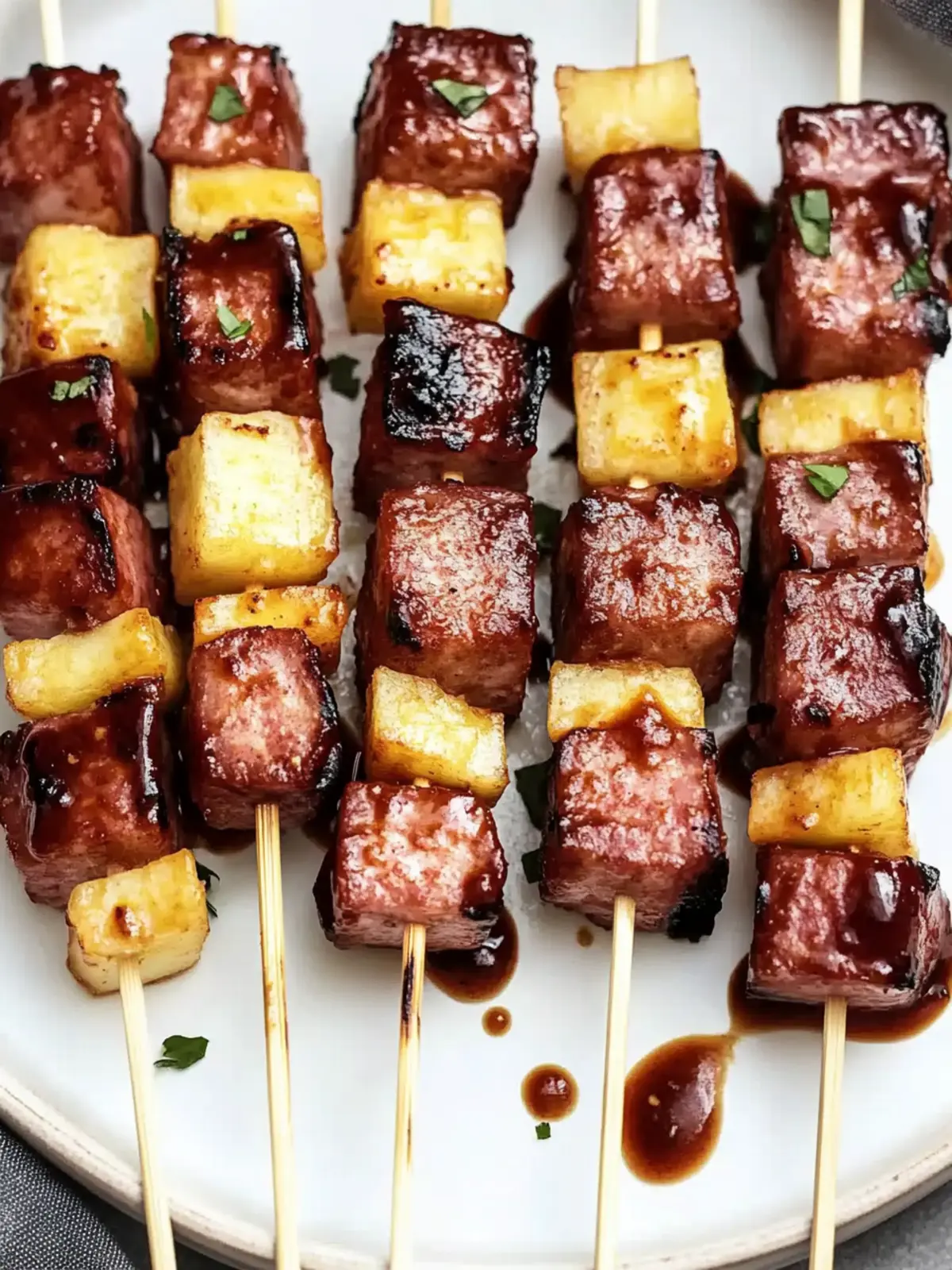 Spam Kabobs