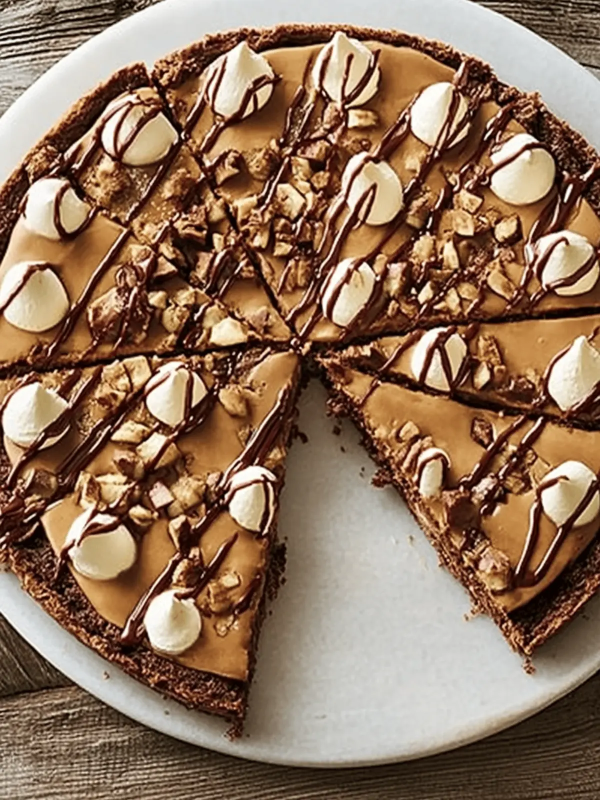 Decadent Brownie Pizza: A Sweet Twist for Family Fun Brownie Pizza