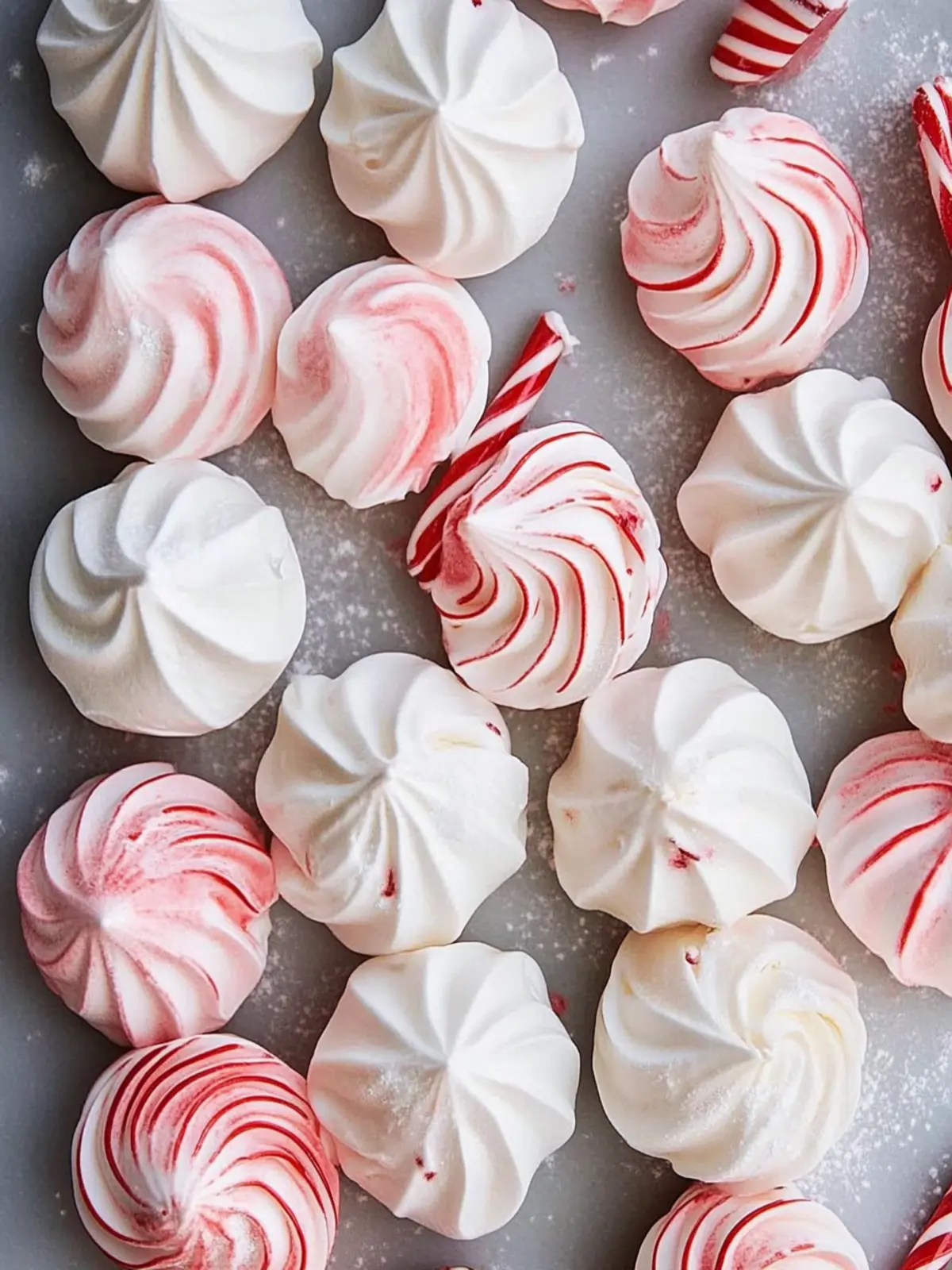 Dreamy White Christmas Peppermint Meringues to Delight Everyone White Christmas Peppermint Meringues