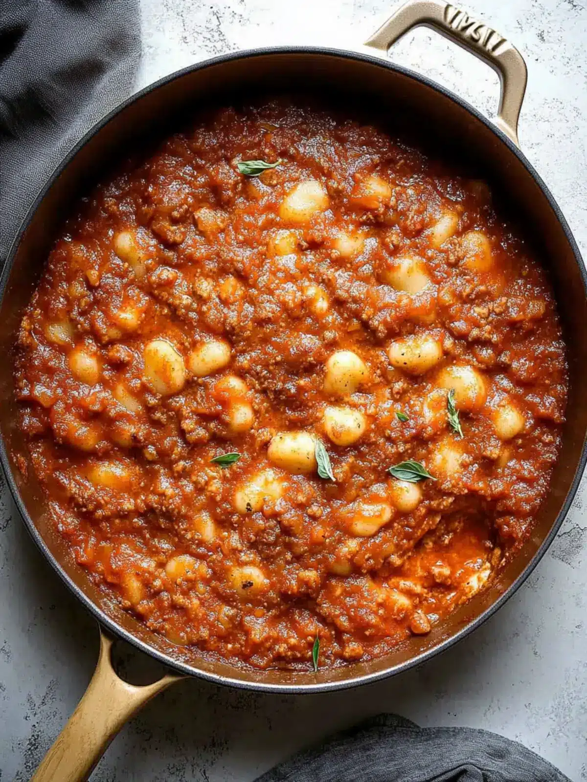Stovetop Gnocchi Lasagna