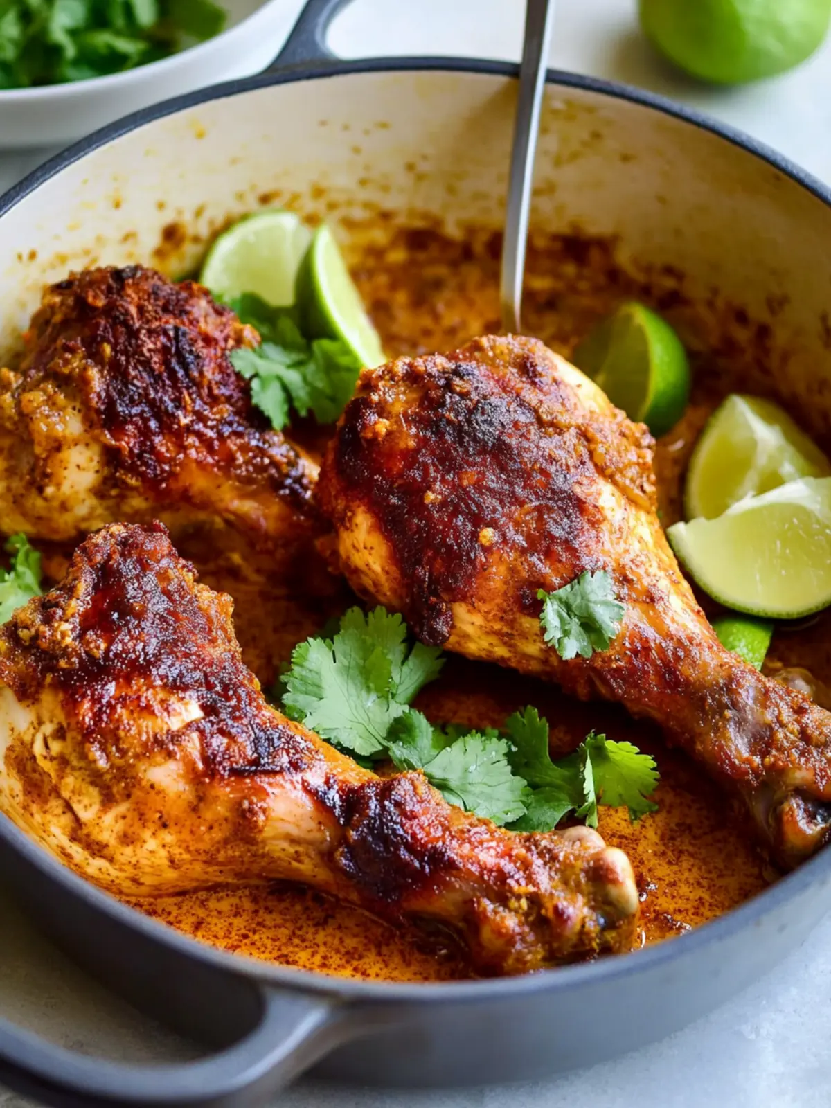 Curry Braised Chicken Legs
