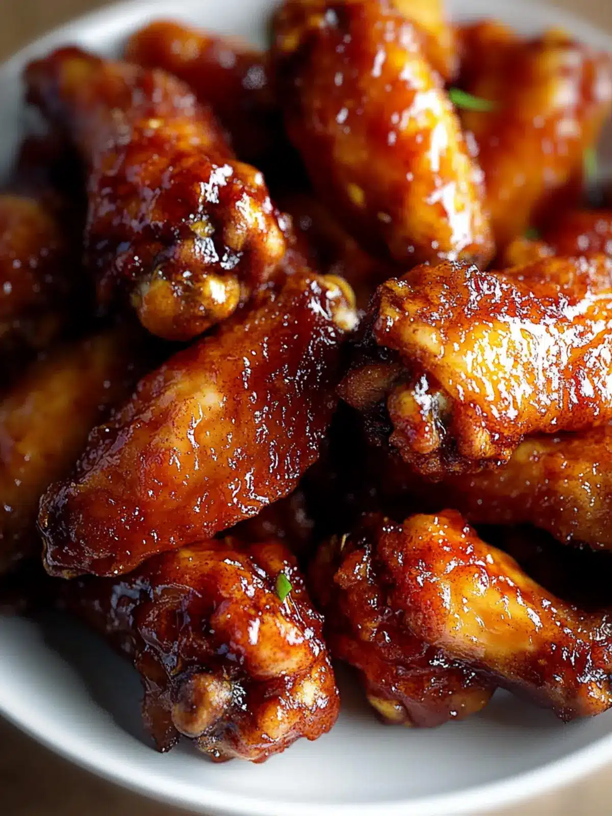 Brown Sugar Pineapple Wings Chicken