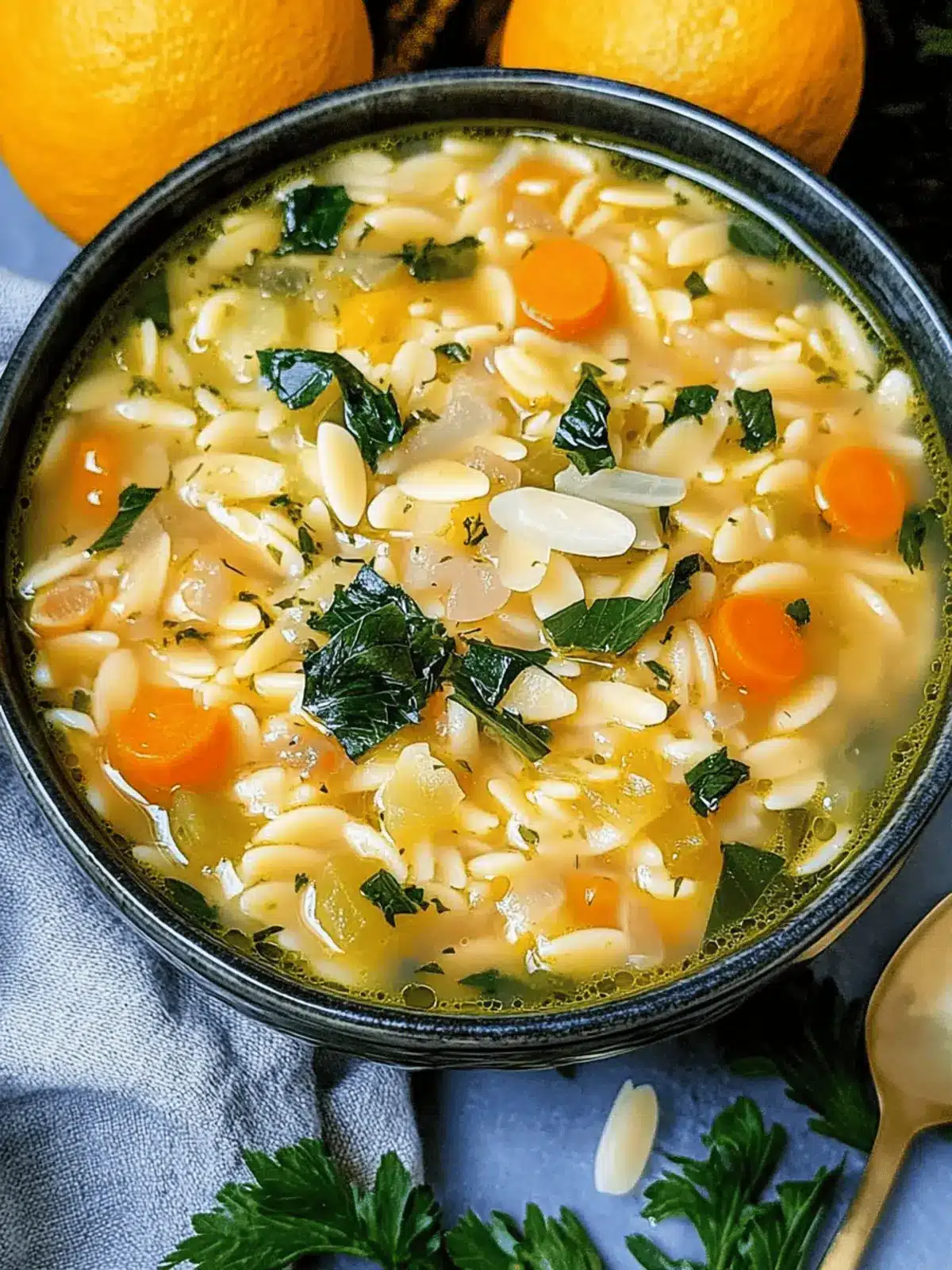 Orzo Vegetable Soup