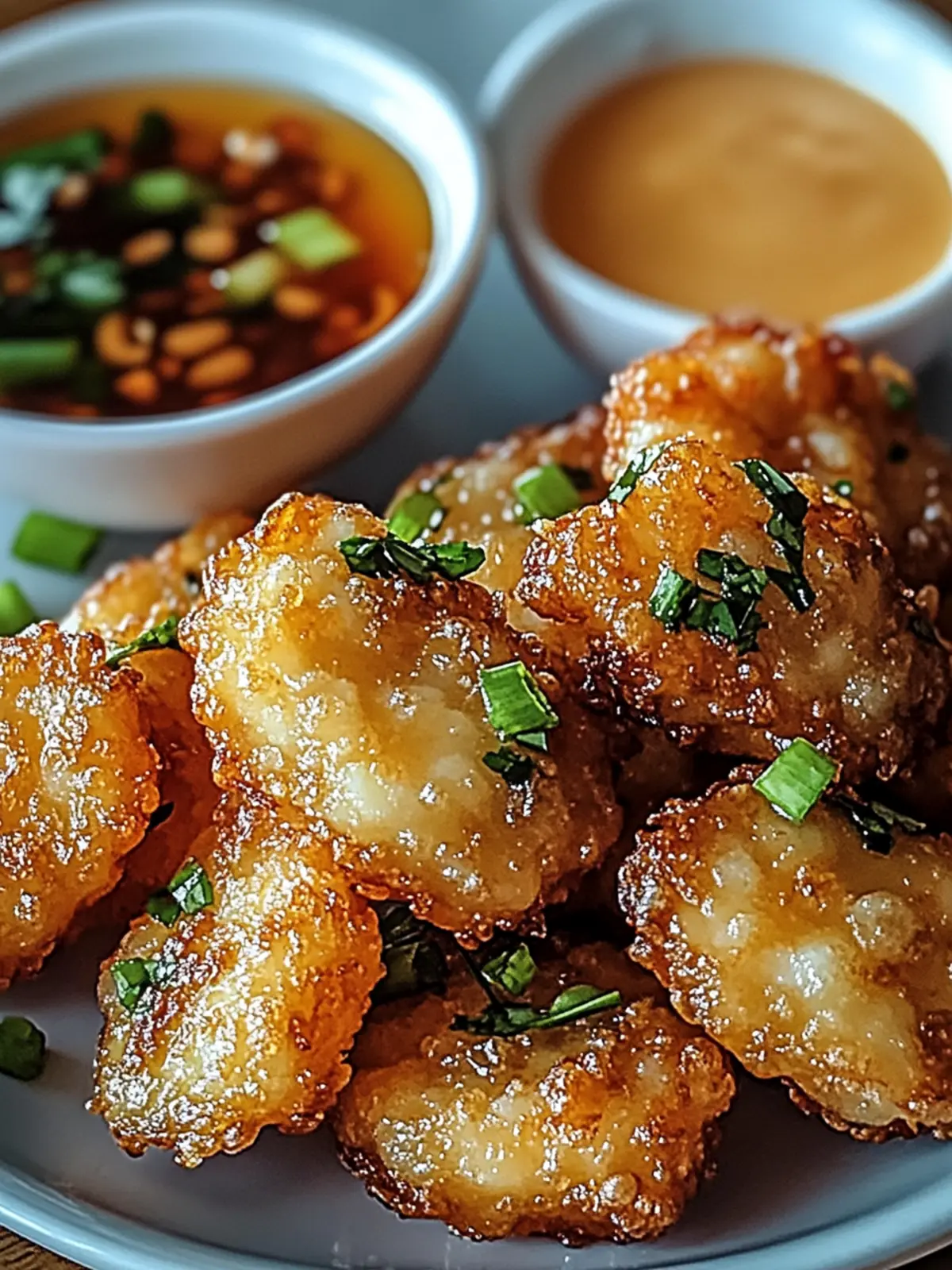 Vietnamese Style Shrimp Fritters