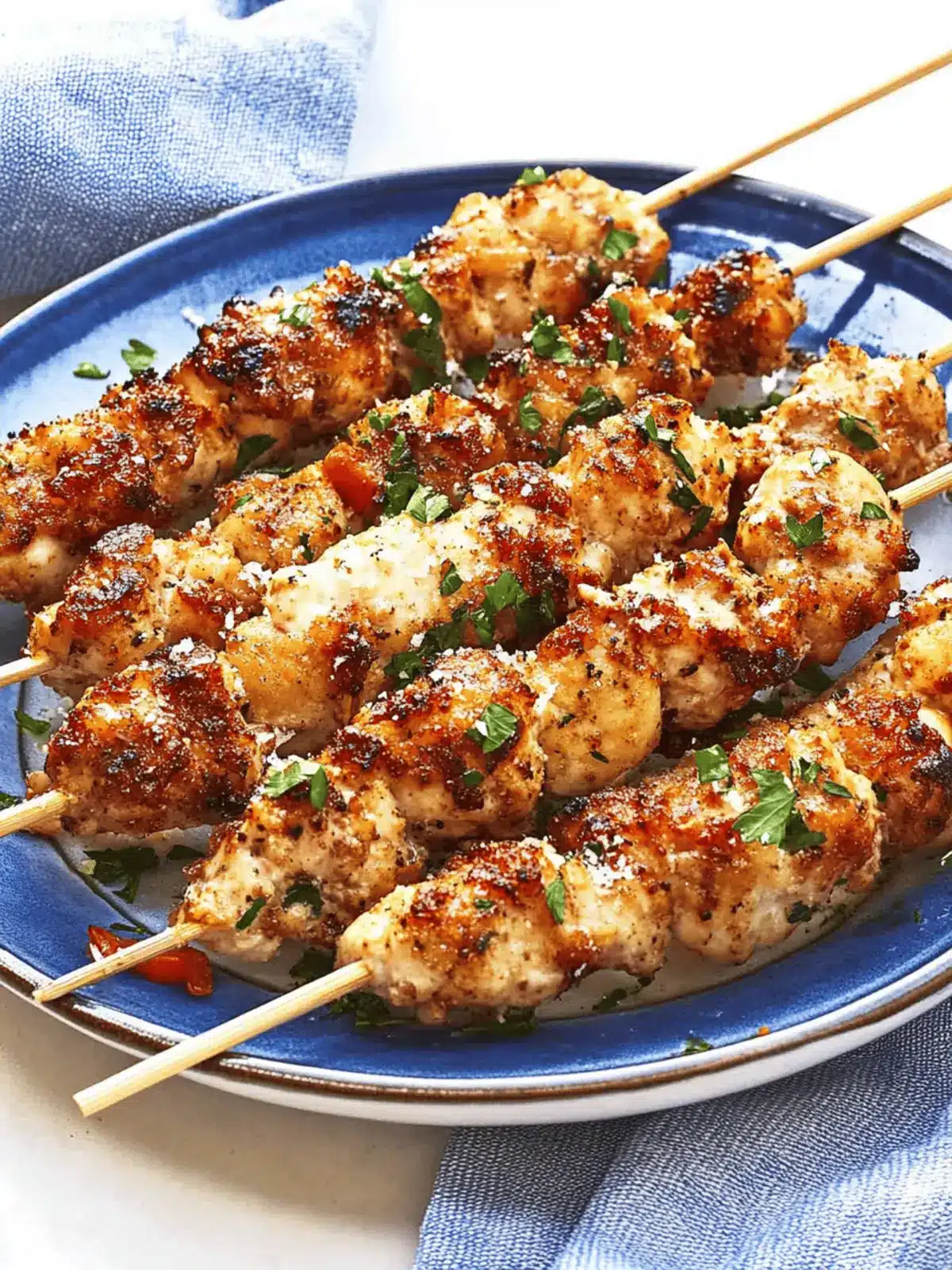 Savor This Chicken Spiedini with Zesty Garlic Butter Bliss Chicken Spiedini